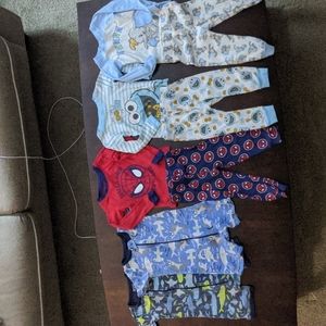 5 pairs of pajamas